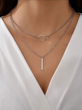 Silver necklace